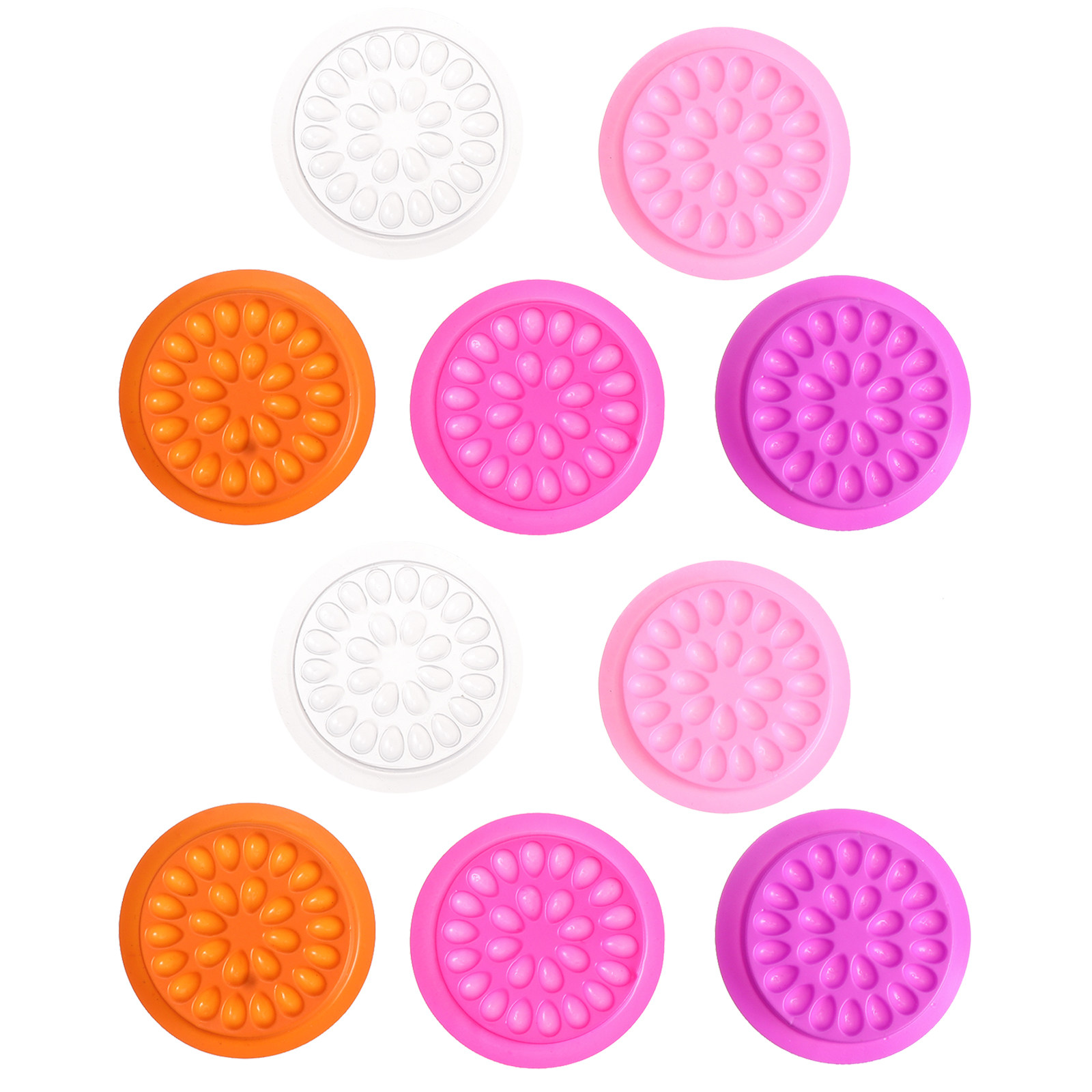 Eyelash Extension Is Safe - 100 Stück Wimpernkleber-Schalen in Blumenform, sicher,