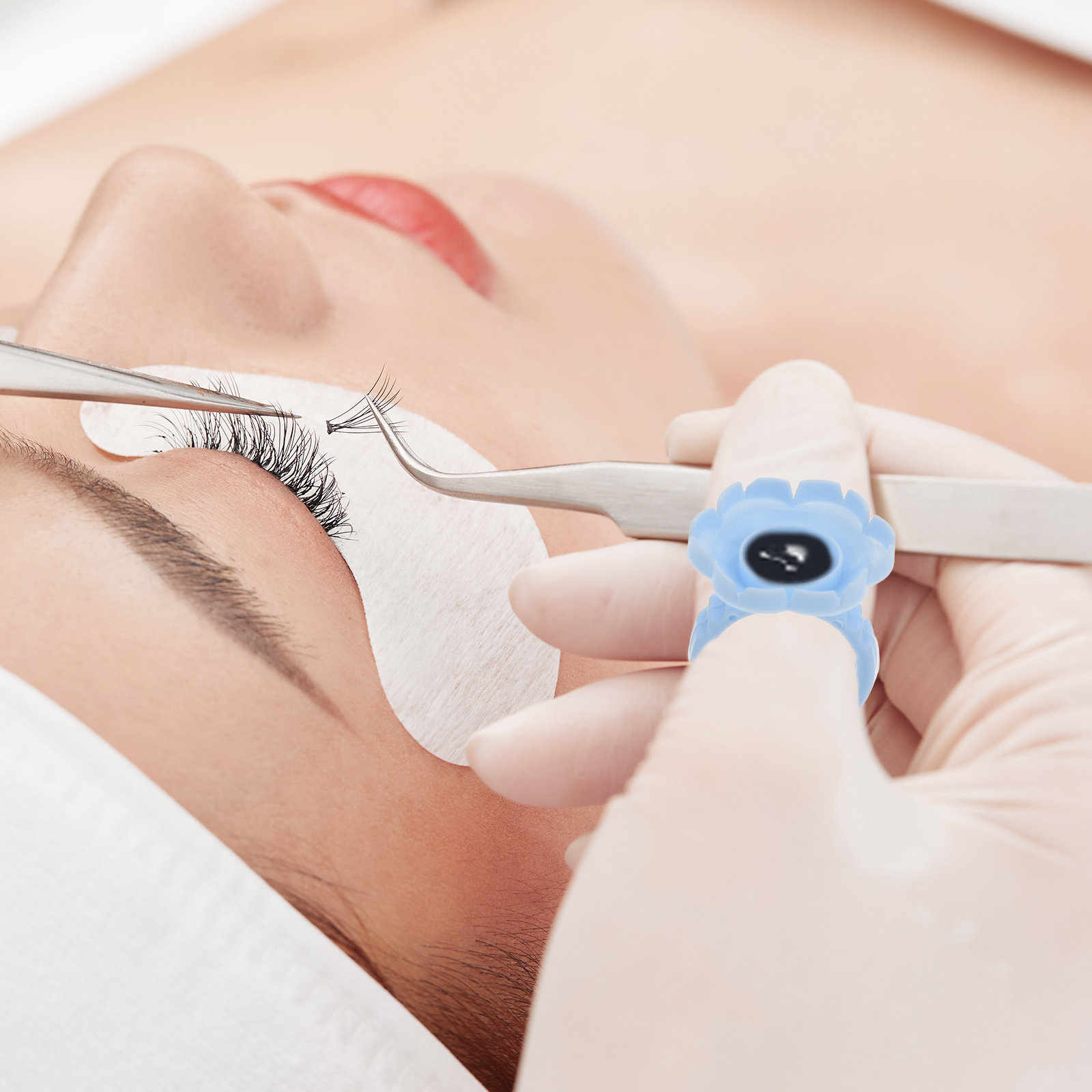 100 Stück Wimpernkleberbehälte – Eyelash Extension Is Safe Bewertung und Preis