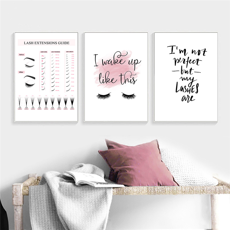 Lash Extensions Guide Poster M – Eyelash Extension Quotes Bewertung und Preis