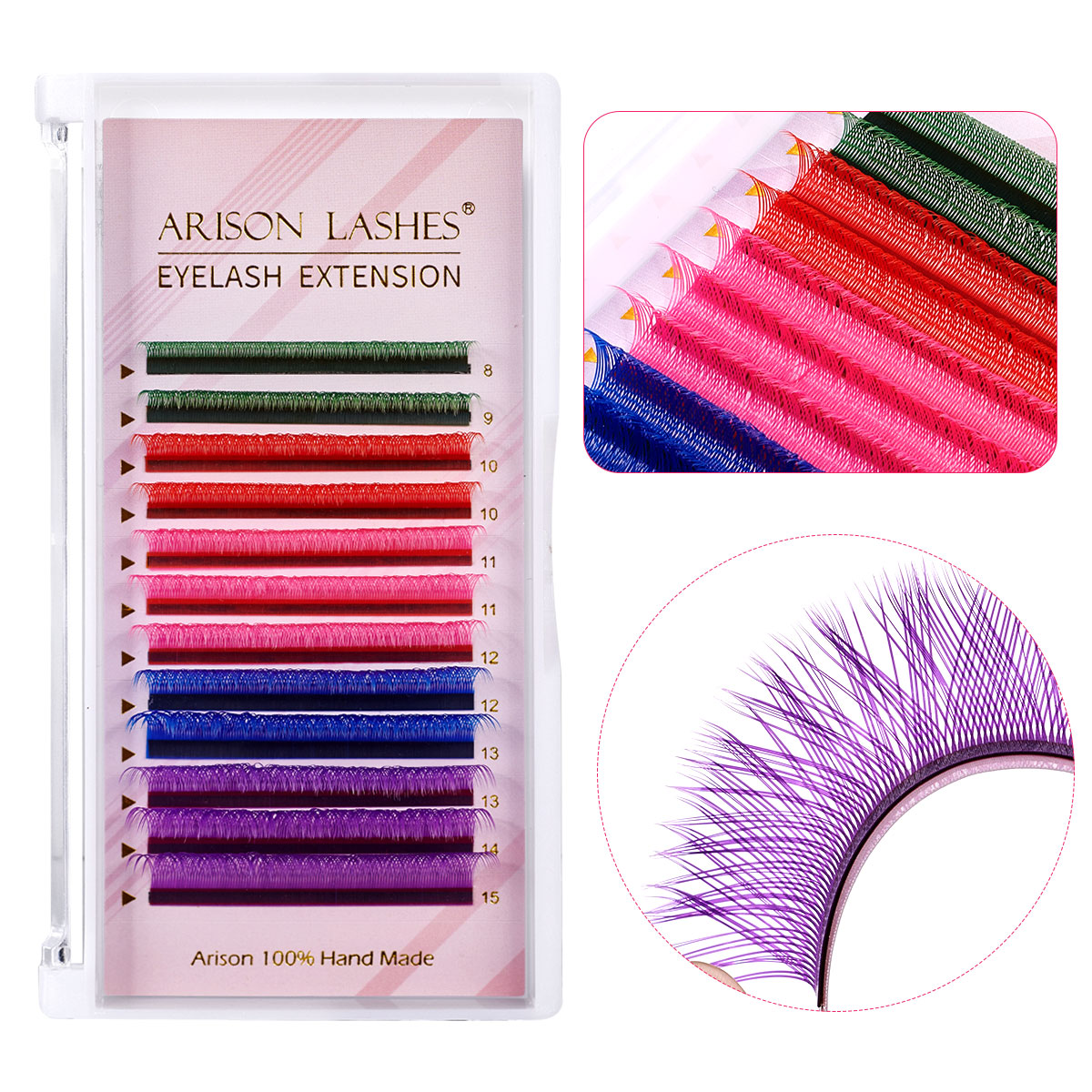 ARISON Mischfarbe YY Lashes Vo – Eyelash Extension Double Volume Bewertung und Preis