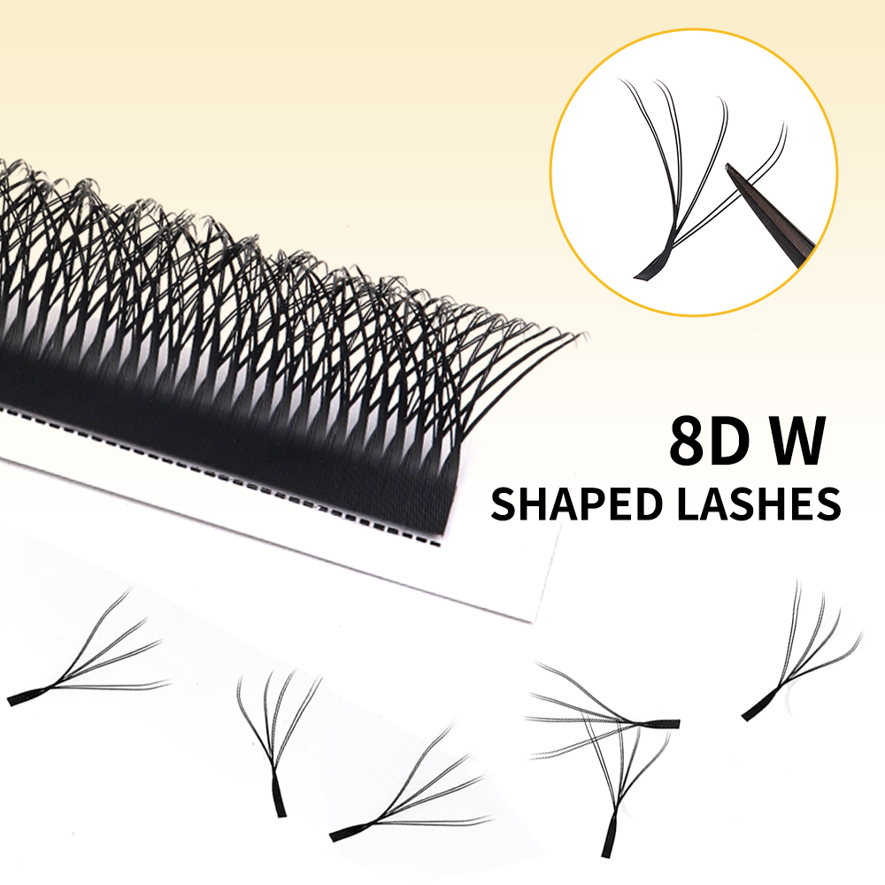 GEMERRY 4D/6D/8D/10D W-Wimpern – Eyelash Extension Double Volume Bewertung und Preis