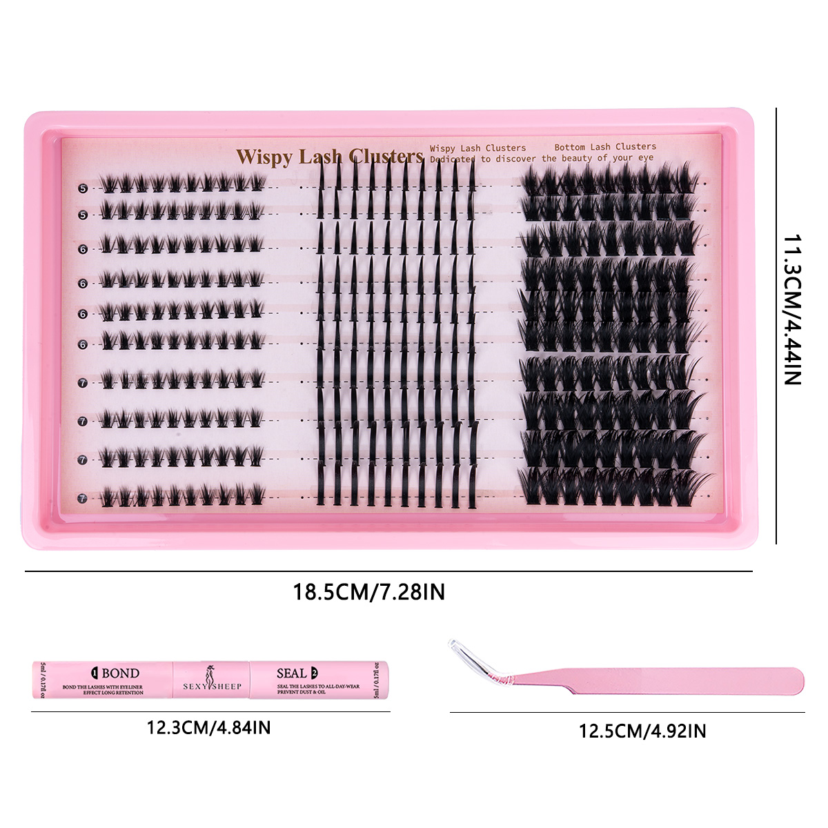 Wimpern-Cluster-Set, Wispy-Wim – Eyelash Extension Equipment Bewertung und Preis