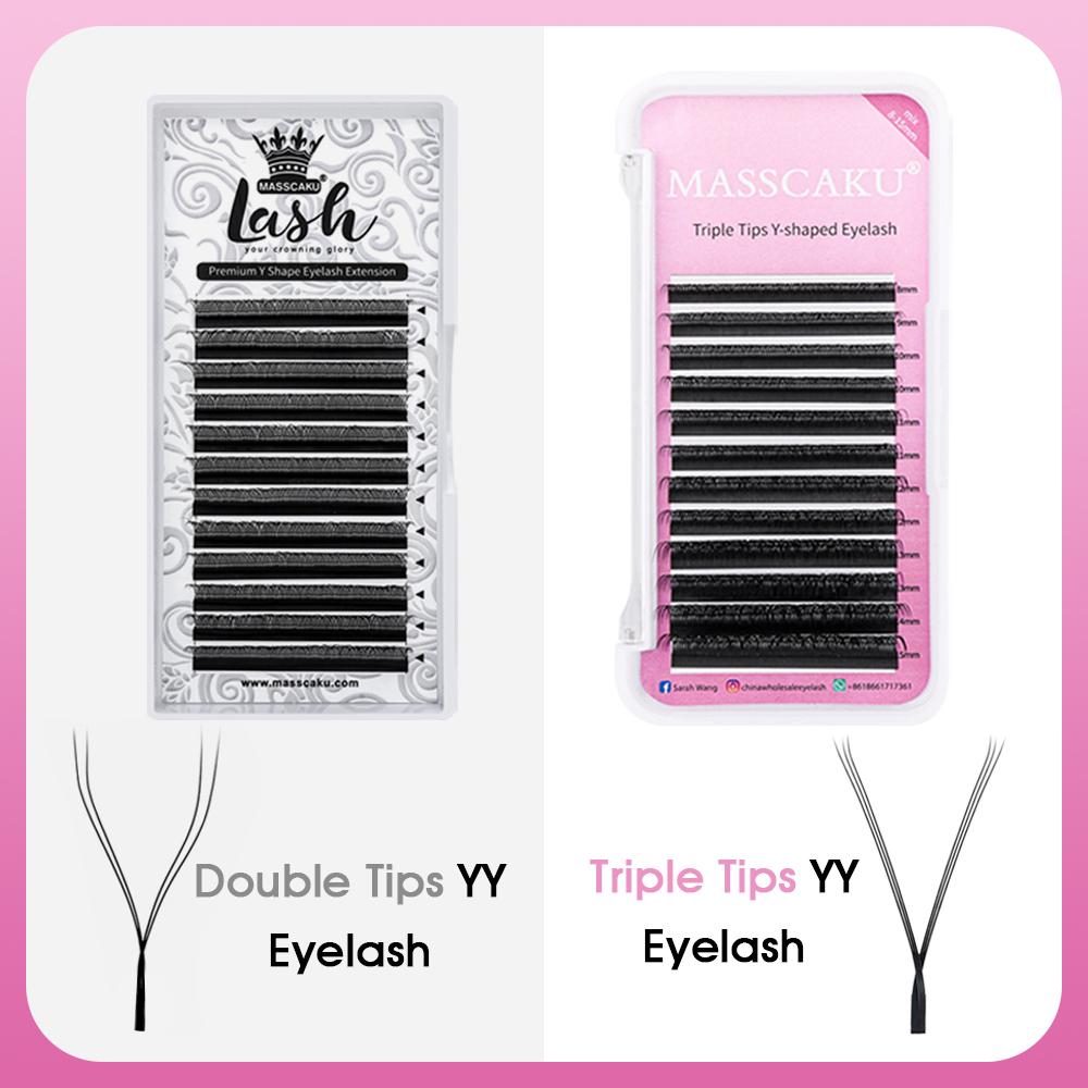 MASSCAKU Heißer Verkauf Natürl – Eyelash Extension Double Volume Bewertung und Preis
