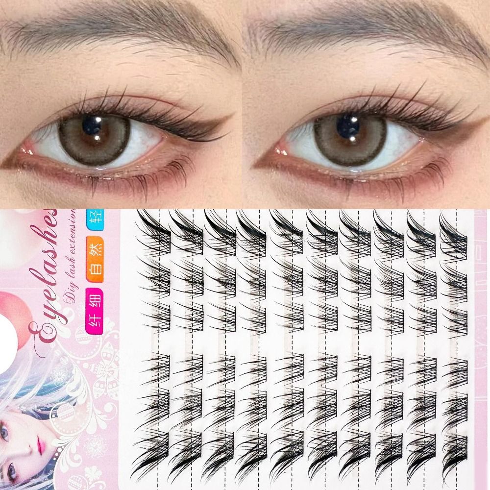 3D Cat Eye Clusters Wimpern Na – Eyelash Extension Equipment Bewertung und Preis