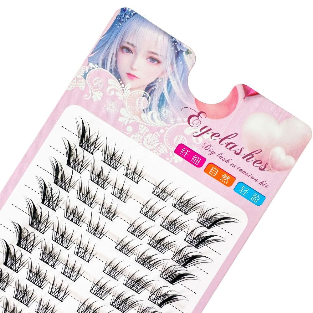 3D Cat Eye Clusters Wimpern Na – Eyelash Extension Equipment Bewertung und Preis