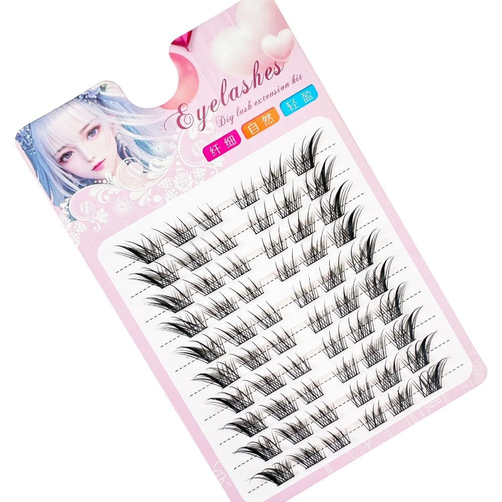 3D Cat Eye Clusters Wimpern Na – Eyelash Extension Equipment Bewertung und Preis