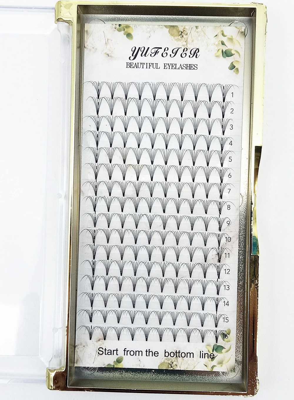 HBZGTLAD 16 Linien Vorgefertig – Eyelash Extension Review Bewertung und Preis